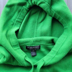 Banana Republic Subpima Cotton XL Hoodie Men's Green